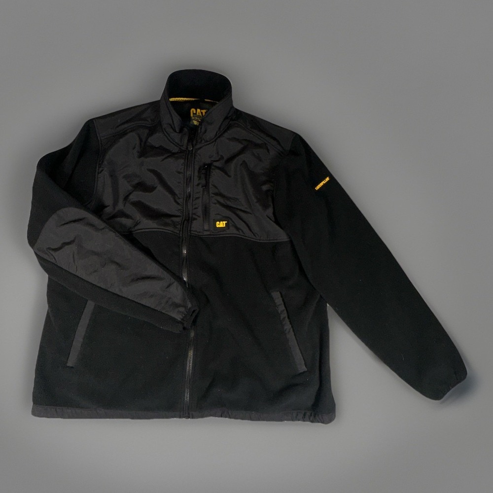 Caterpillar CAT Jacket Zip Up with Zip Pockets Men's Size 2XL